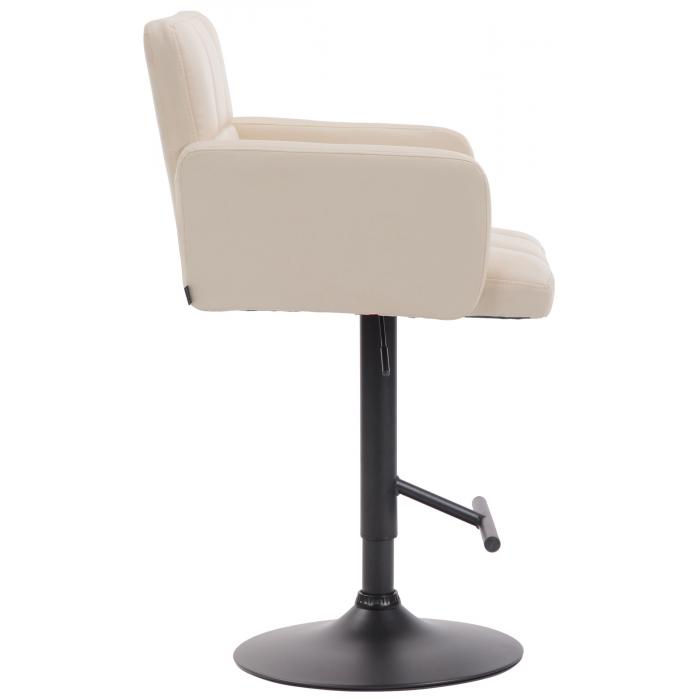 Barhocker HLO-CP69 schwarz ~ creme