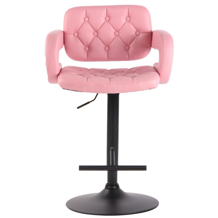 Barhocker HLO-CP15 schwarz ~ pink
