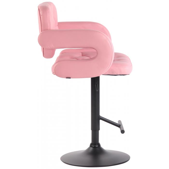 Barhocker HLO-CP15 schwarz ~ pink