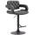 Barhocker HLO-CP15 schwarz ~ grau