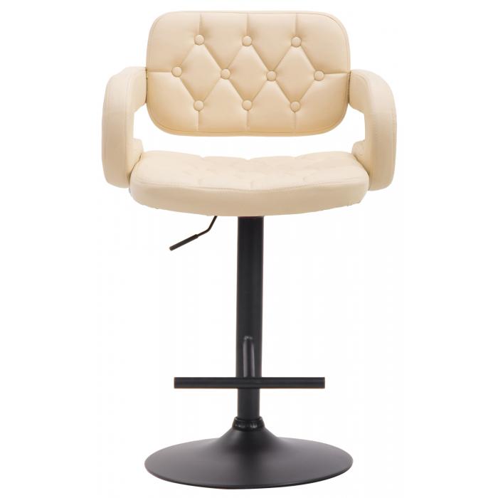 Barhocker HLO-CP15 schwarz ~ creme