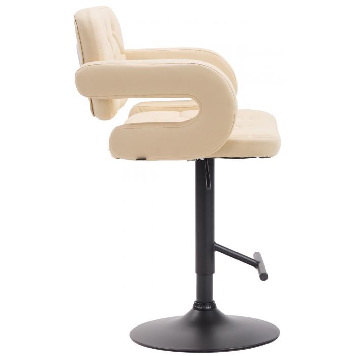 Barhocker HLO-CP15 schwarz ~ creme