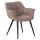 Esszimmerstuhl HLO-CP75 Stoff ~ taupe