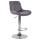 Barhocker HLO-CP68 Samt chrom ~ dunkelgrau Barhocker HLO-CP68 Samt chrom ~ dunkelgrau