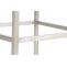 Barhocker CP135, Barstuhl ~ Gestell silber, Kunstleder, 85cm, pink