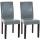 2er Set Esszimmerstuhl HLO-CP20 dunkelbraun ~ grau 2er Set Esszimmerstuhl HLO-CP20 dunkelbraun ~ grau