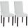 2er Set Esszimmerstuhl HLO-CP20 dunkelbraun ~ weiß 2er Set Esszimmerstuhl HLO-CP20 dunkelbraun ~ weiß