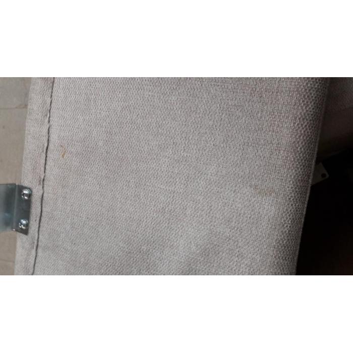 B-Ware (Zerkratzt/Schmutz SK3) | 2er-Set Esszimmerstuhl HWC-H93, Kchenstuhl Lehnstuhl Stuhl ~ Stoff/Textil creme-beige