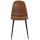 4er Set Esszimmersthle HLO-CP17 Kunstleder ~ braun