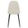 4er Set Esszimmersthle HLO-CP41 Stoff ~ creme