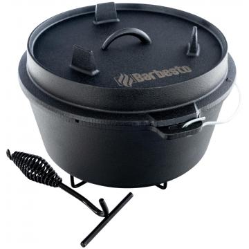 Dutch Oven HLO-CP98,5 L ~ schwarz