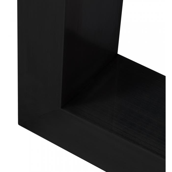 2er-Set Tischbeine HLO-CP1 80 cm ~ schwarz