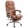 Brostuhl HLO-CP67 mit Massagefunktion ~ hellbraun