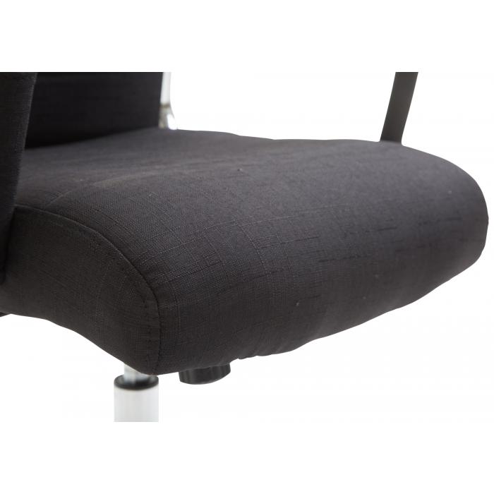 Brostuhl HLO-CP15 Stoff ~ schwarz