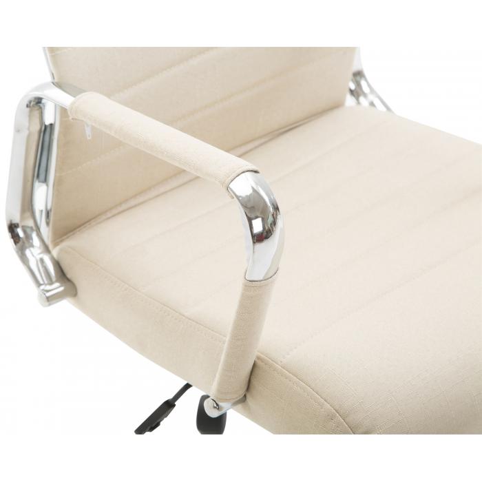 Brostuhl HLO-CP15 Stoff ~ creme
