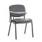 4er Set Sthle HLO-CP99 mit Klapptisch Kunstleder ~ grau
