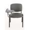 4er Set Sthle HLO-CP99 mit Klapptisch Kunstleder ~ grau