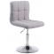 4er Set HLO-CP93 Lounger V2 Stoff ~ grau