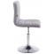 4er Set HLO-CP93 Lounger V2 Stoff ~ grau