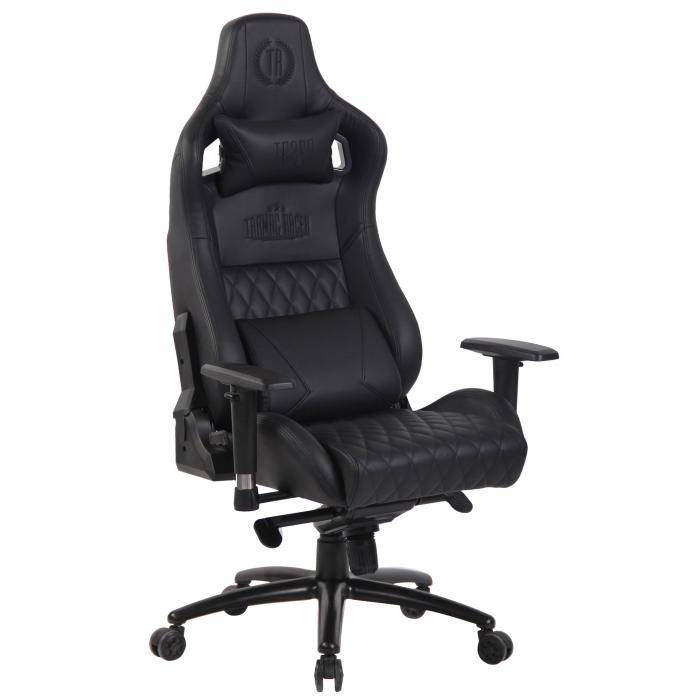 Brostuhl HLO-CP53 Echtleder ~ schwarz