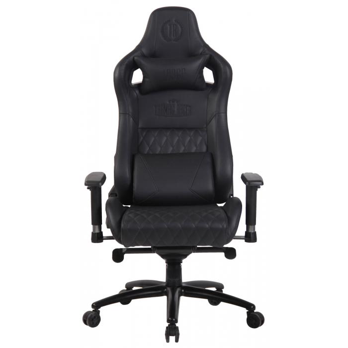 Brostuhl HLO-CP53 Echtleder ~ schwarz