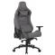 Brostuhl HLO-CP53 Echtleder ~ grau