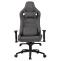 Brostuhl HLO-CP53 Echtleder ~ grau