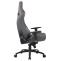 Brostuhl HLO-CP53 Echtleder ~ grau