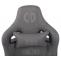 Brostuhl HLO-CP53 Echtleder ~ grau