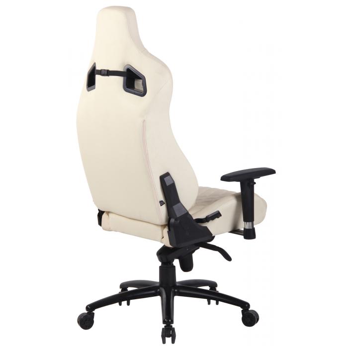 Brostuhl HLO-CP53 Echtleder ~ creme