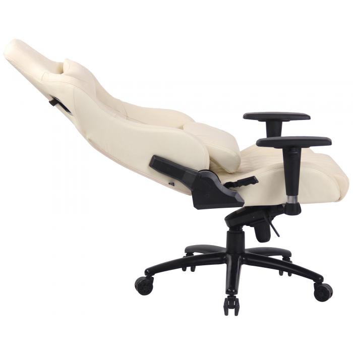 Brostuhl HLO-CP53 Echtleder ~ creme