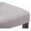 2er Set Esszimmerstuhl HLO-CP25 Stoff cappuccino ~ hellgrau