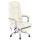 Brostuhl HLO-CP67 Echtleder mit Massagefunktion ~ creme