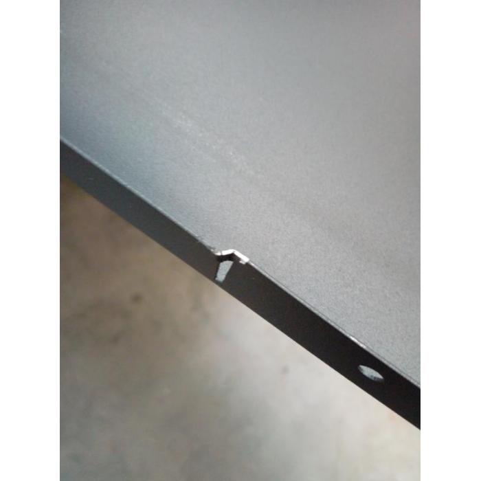 Defekte Ware (Verbogen SK3) | Paketkasten HWC-G80, Standbriefkasten Paketbriefkasten Gre XL ~ verzinkt anthrazit