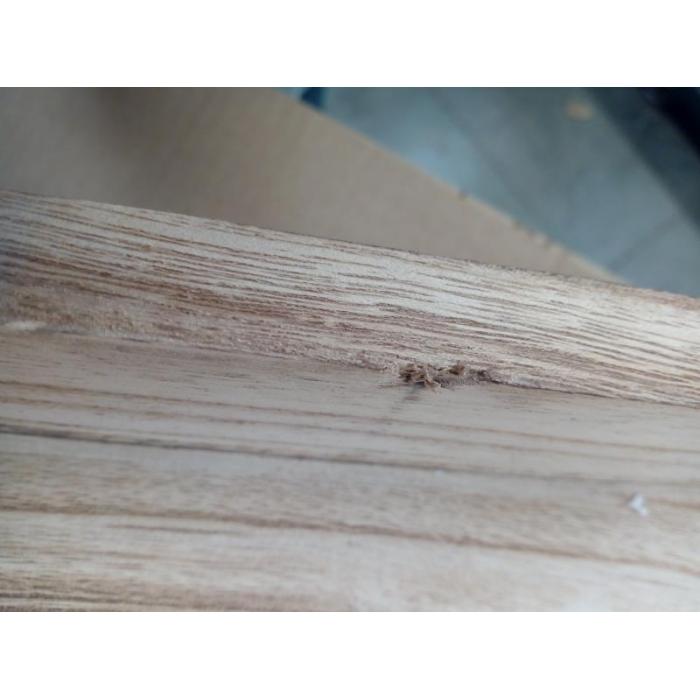 B-Ware (Ablage vermakt SK2) | Regal HWC-K71, Standregal Pflanzregal, Holz Metall 3 Ablagen 90x100x35cm ~ naturfarben