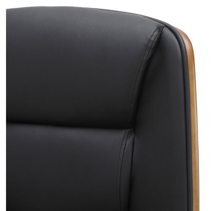 Brostuhl HLO-CP171 ~ walnuss/schwarz