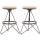 2er Set Barhocker HLO-CP22 ~ bronze