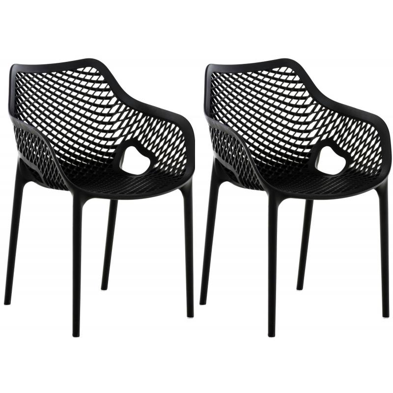 2er Set Sthle HLO-CP64 XL ~ schwarz