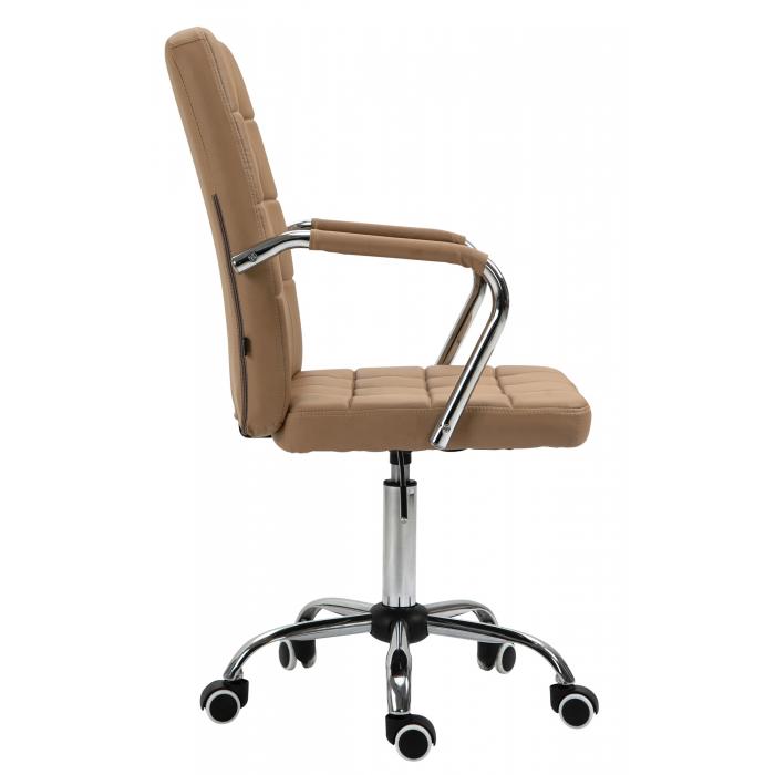 Brostuhl HLO-CP79 Kunstleder ~ hellbraun
