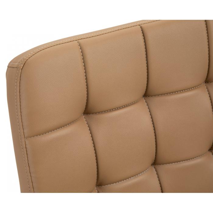 Brostuhl HLO-CP79 Kunstleder ~ hellbraun