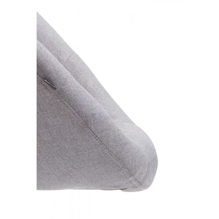 Barhocker HLO-CP88 V2 Stoff chrom ~ grau