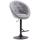 Barhocker HLO-CP88 V2 Stoff schwarz ~ grau