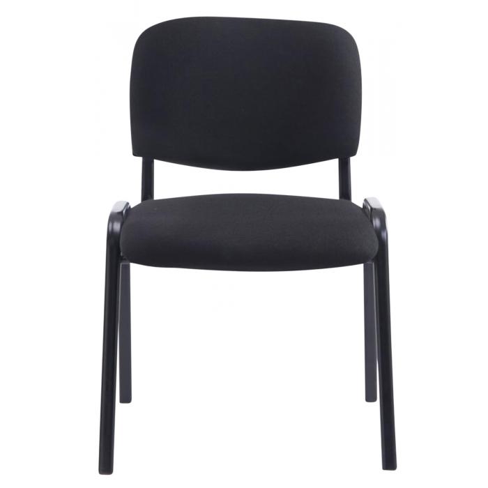 4er Set Sthle XL HLO-CP56 Stoff ~ schwarz