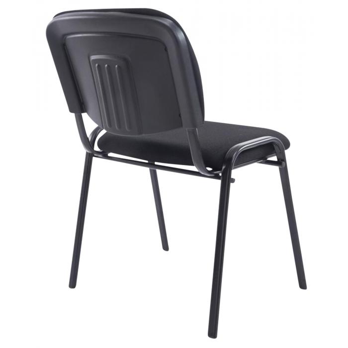 4er Set Sthle XL HLO-CP56 Stoff ~ schwarz