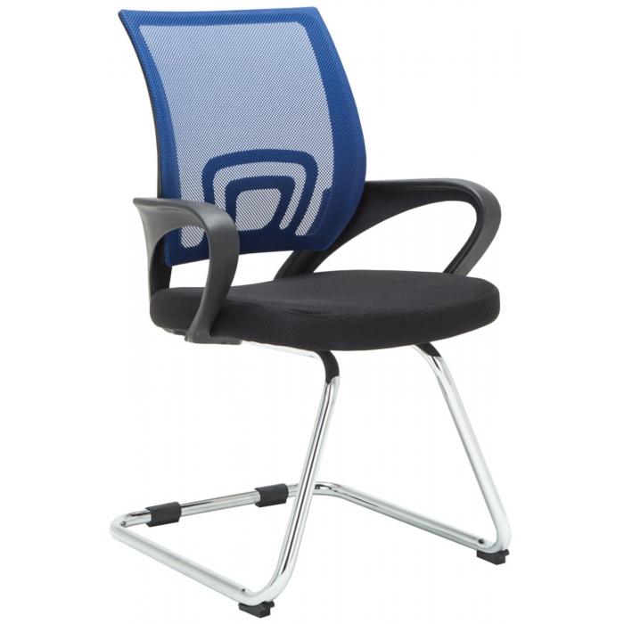 2er Set Besuchersthle HLO-CP81 ~ blau