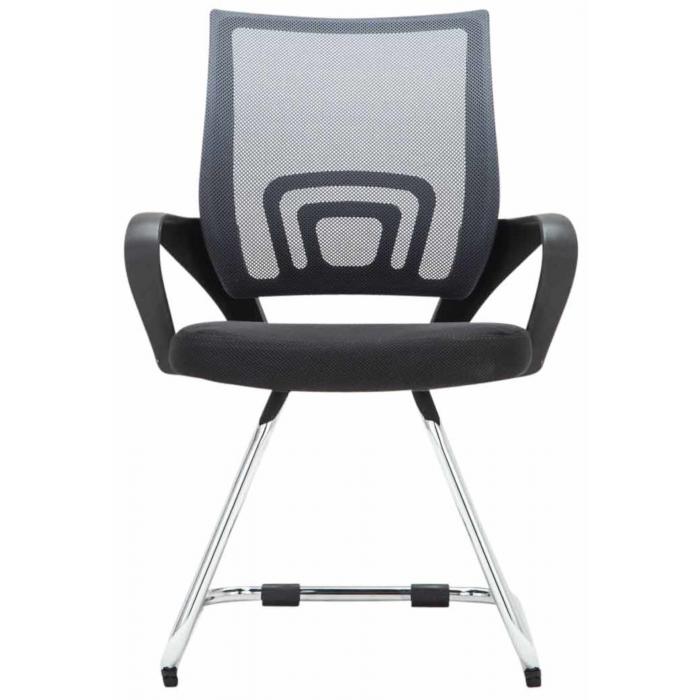 2er Set Besuchersthle HLO-CP81 ~ grau