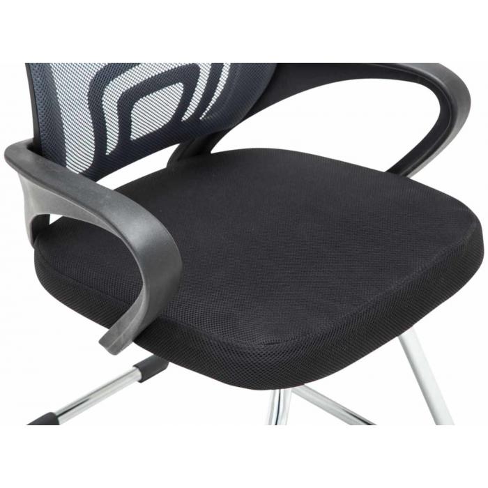 2er Set Besuchersthle HLO-CP81 ~ grau