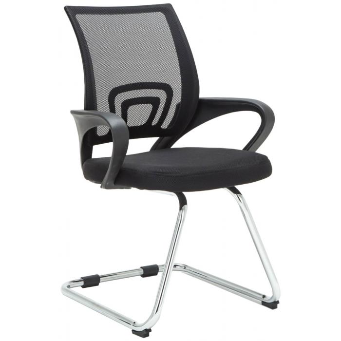 2er Set Besuchersthle HLO-CP81 ~ schwarz