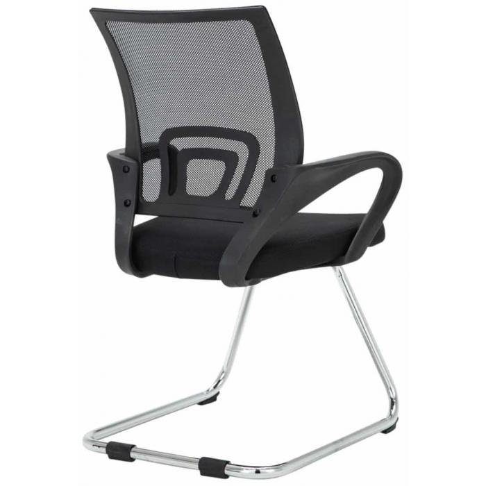 2er Set Besuchersthle HLO-CP81 ~ schwarz