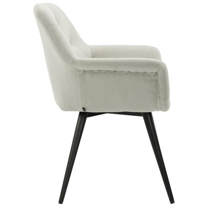Esszimmerstuhl HLO-CP69 Stoff ~ beige